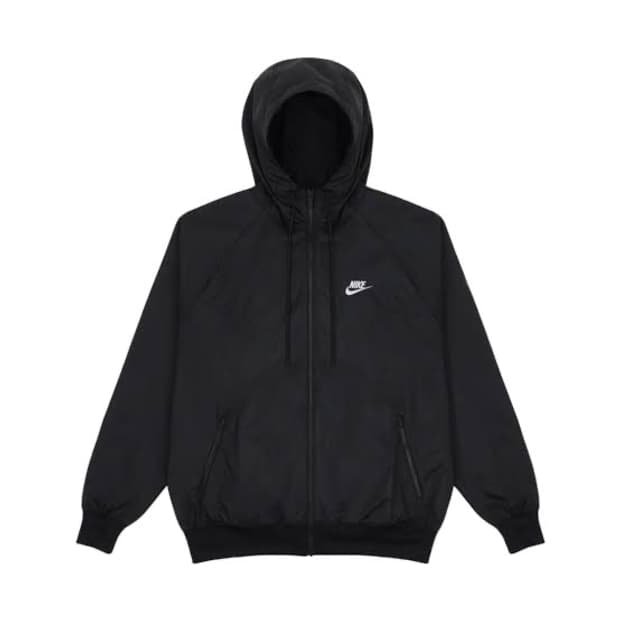 나이키 NSW 윈드러너 후드 자켓 블랙 XL