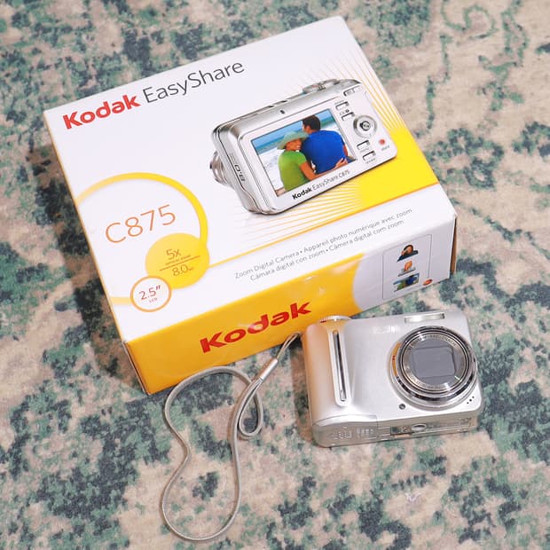 KODAK 코닥 EasyShare C875 뉴진스 디카 디지털카메라 풀박