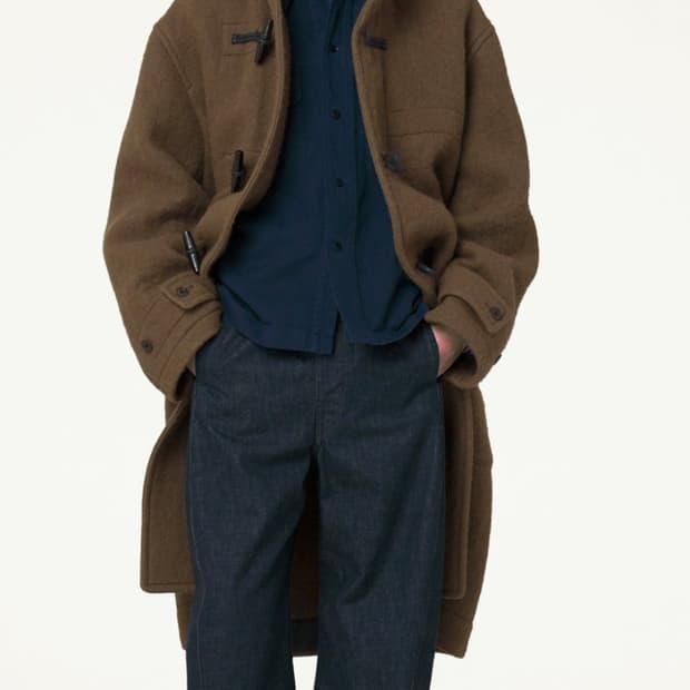 르메르 MAXI DUFFLE 코트 50 브라운