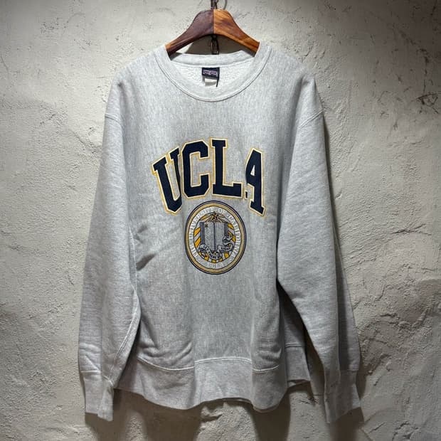 잔스포츠 Jansport 90s UCLA 크루넥 리버스위브 스웻셔츠