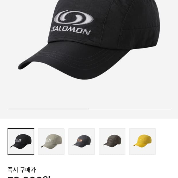 살로몬 링크볼캡