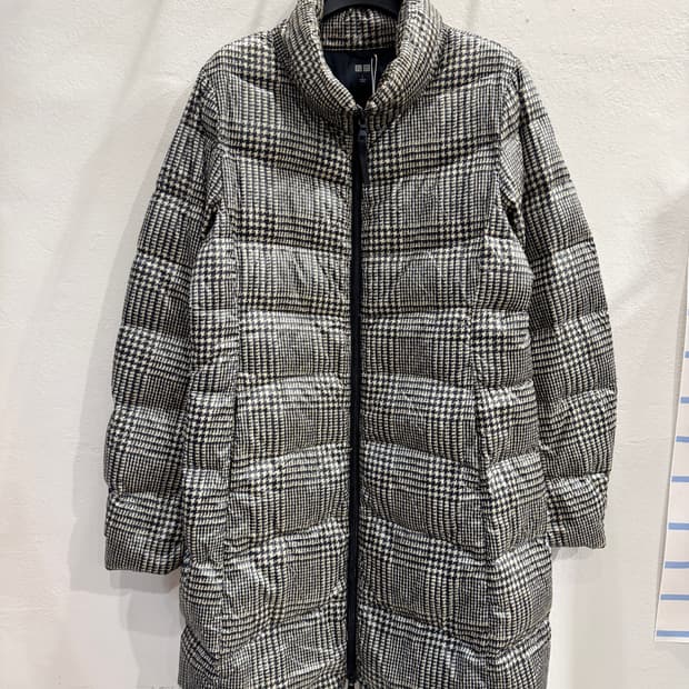 japan uniqlo 패턴 슬림다운