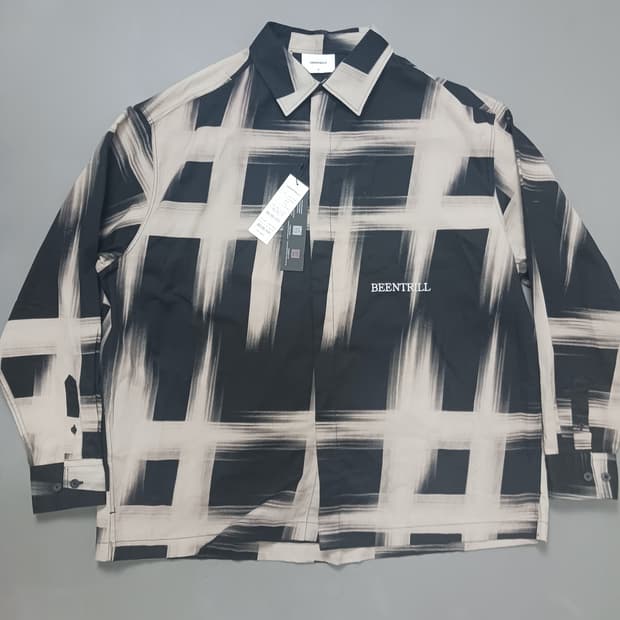 새제품 [XL] 빈트릴 골프 스타 해쉬태그 오버핏 셔츠