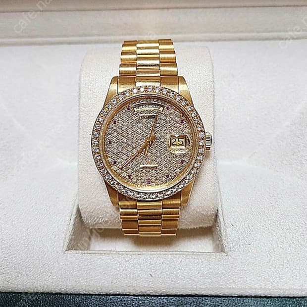 롤렉스 로렉스 제작 18K 다이아 시계 판매