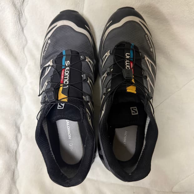 살로몬 xt6 블랙에보니 275