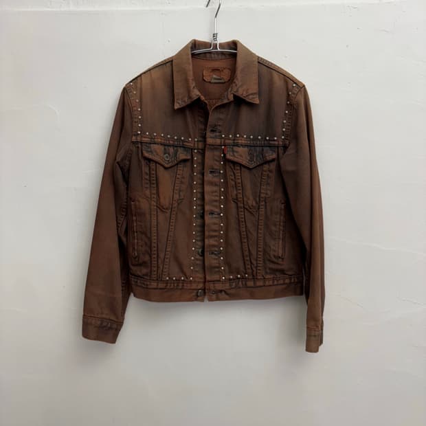 빈티지 리바이스 스터드 자켓