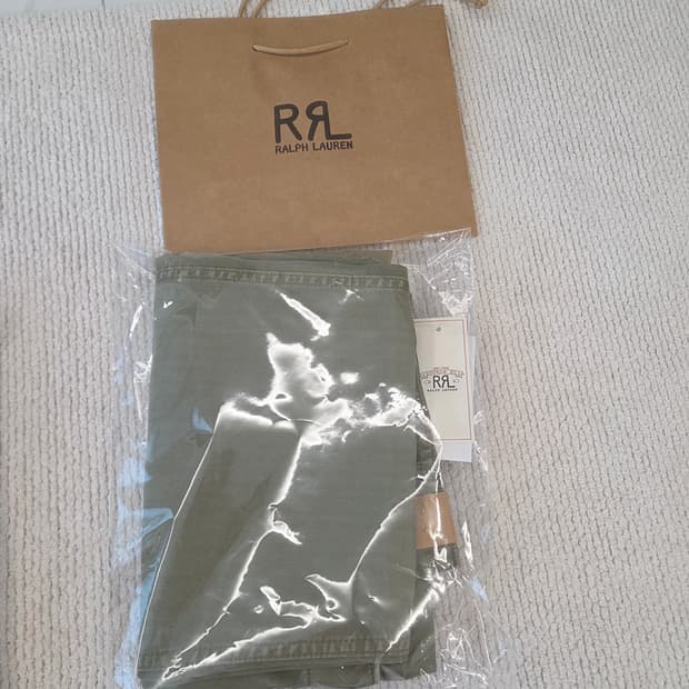 Rrl 더블알엘 헤링본 퍼티그