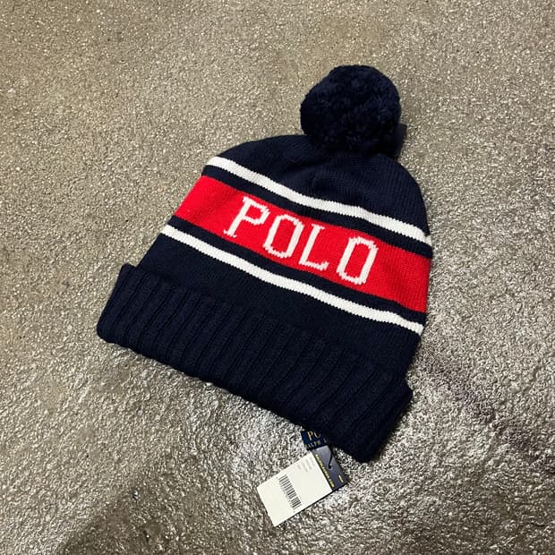 폴로 USA 방울 비니