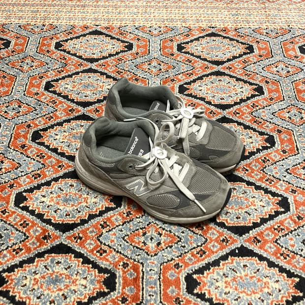 뉴발란스993 그레이 키즈 운동화 US1