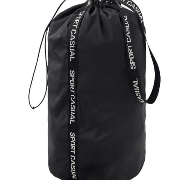 헤리티지 플로스 나일론 워셔 스포츠 백 블랙
