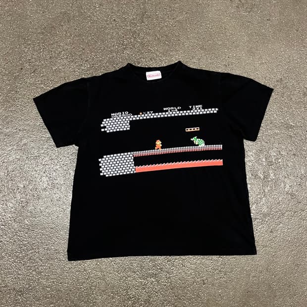 00s 슈퍼마리오 프린팅 티셔츠 (100)