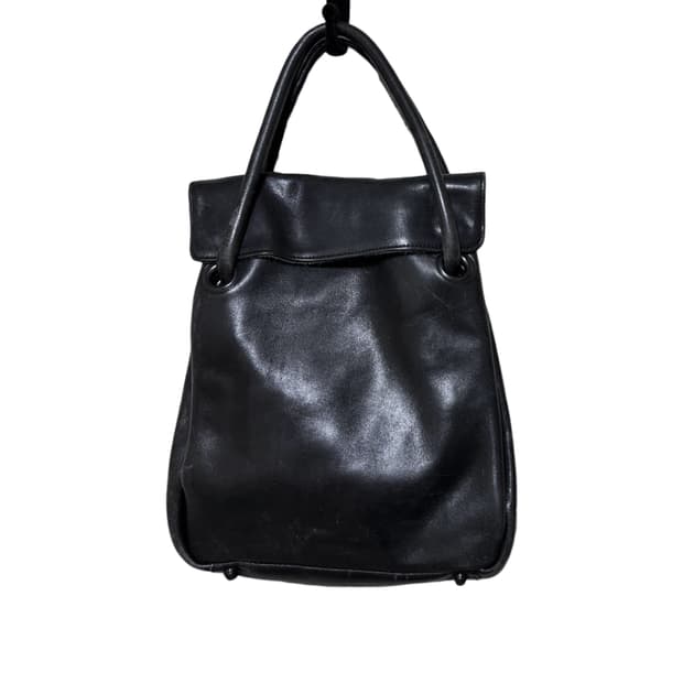 요지 야마모토 와이즈 아카이브 소가죽 토트백