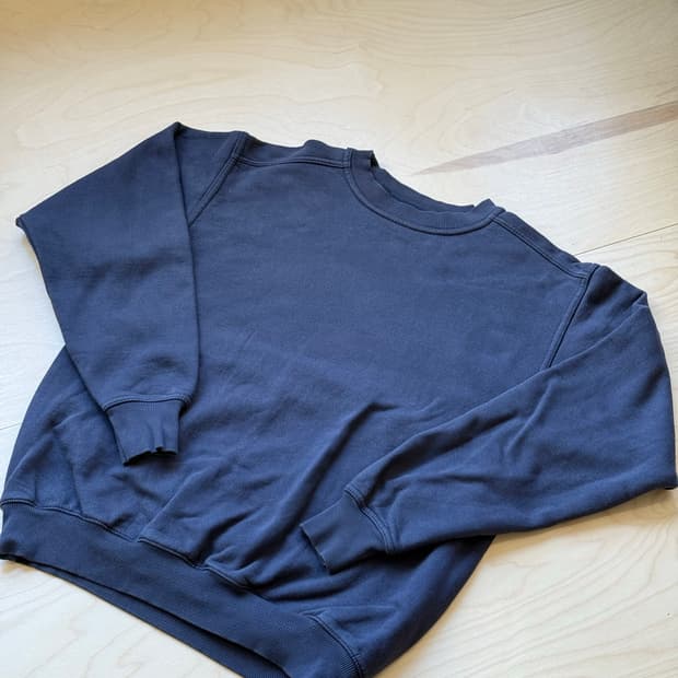 90s Pluma by Russell navy sweat shirt 러세