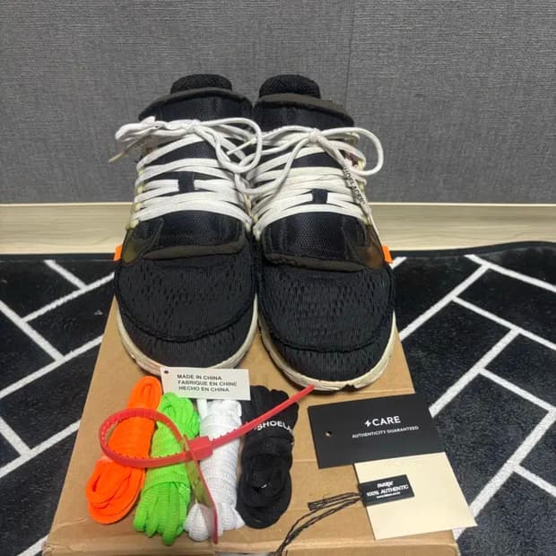 오프화이트 프레스토og 280