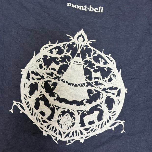 몽벨 빈티지 반팔티