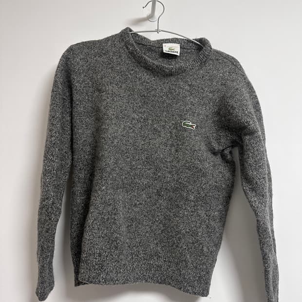 Lacoste 라코스테 회색 니트