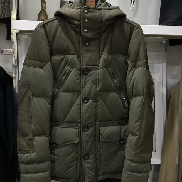 폴로랄프로렌/카키 덕다운 헤비파카(95)