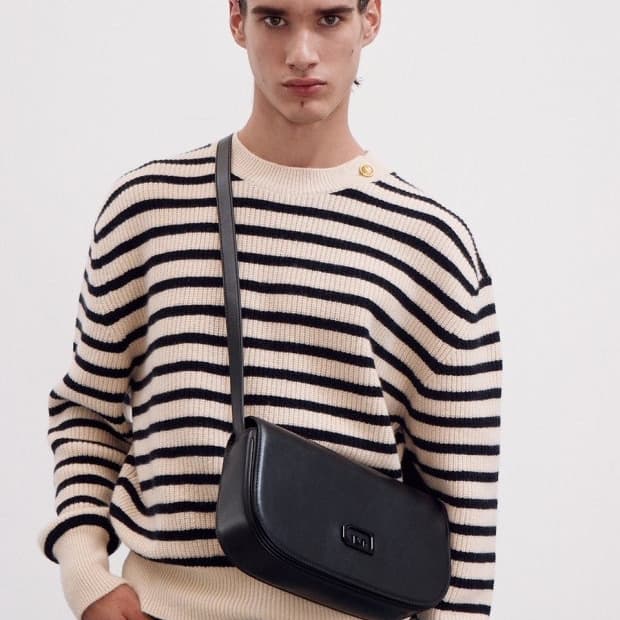 렉토 스트라이프 니트 L