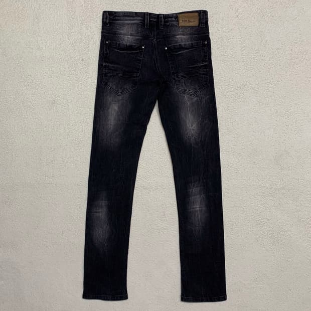 [표기 29, 실측 31] Bershka 펑크 스타일 슬림핏 데님팬츠