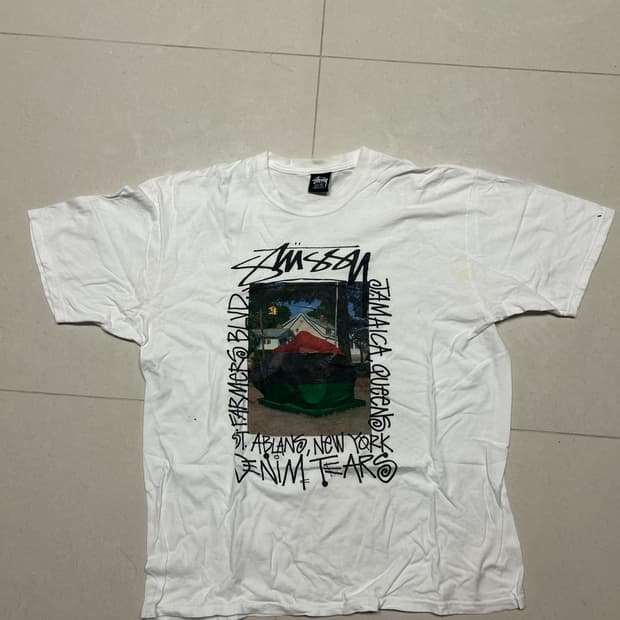 스투시 데님티어스 티셔츠 판매