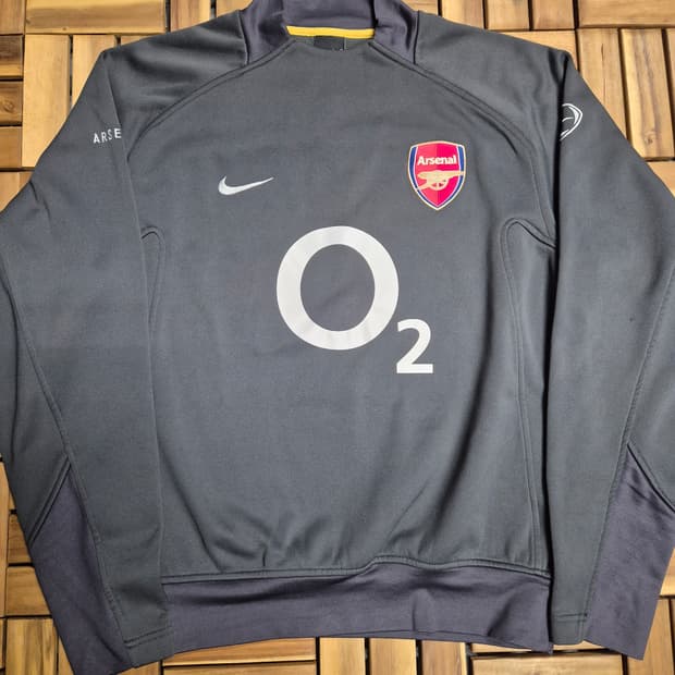 Nike 나이키 아스날 하이버리 O2 써멀탑 블랙