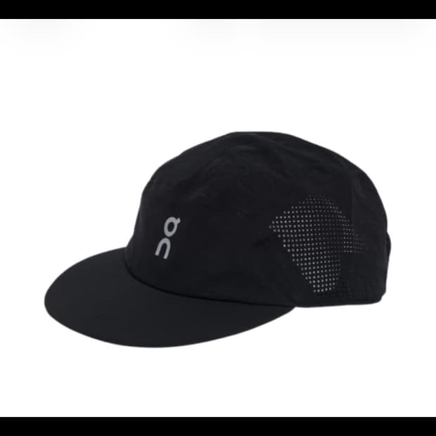 온 러닝 퍼포먼스 캡 블랙