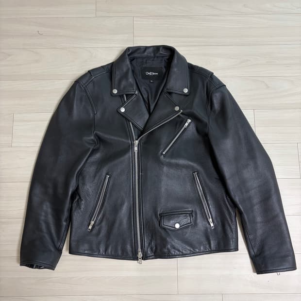 도프제이슨 램스킨 양가죽 더블 라이더 자켓 XL