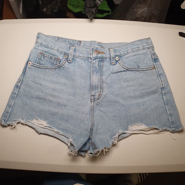 TTOPP DENIM 연청 핫팬츠 L[26]사이즈 2508626