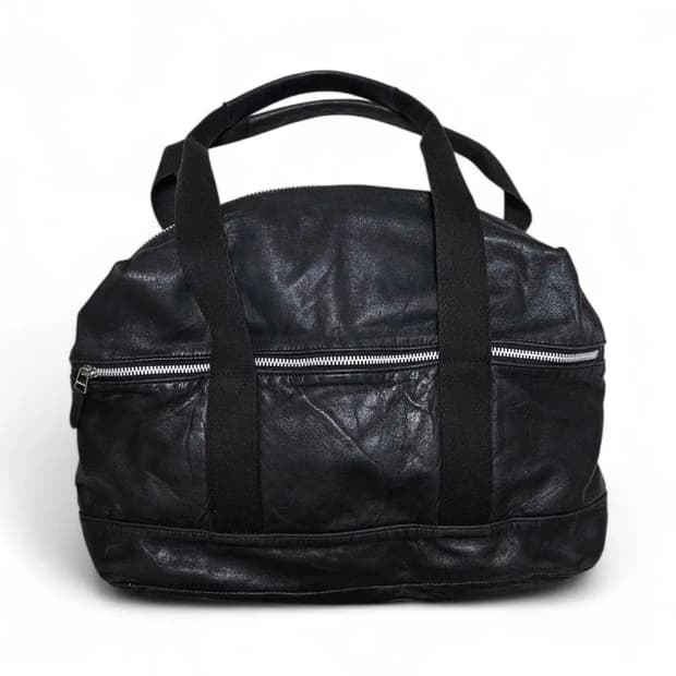 요지 야마모토 소가죽 투웨이 보스톤백