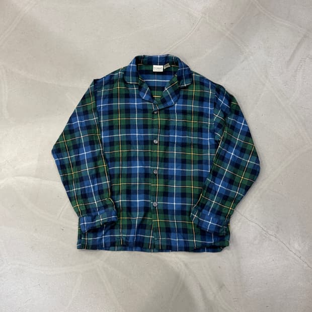 엘엘빈 플란넬 파자마 셔츠 M