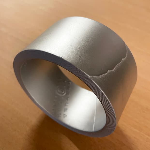 마르지엘라 MM6 넘버링 커프 팔찌