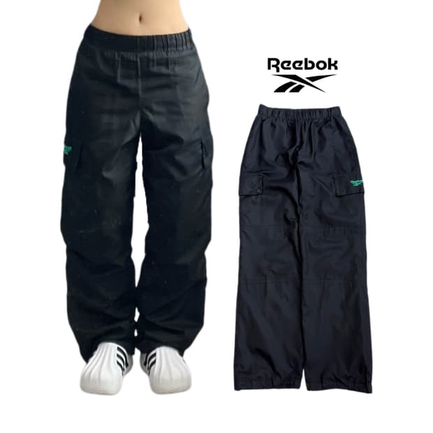 리복 00s 올드스쿨 카고 바람막이 트랙팬츠