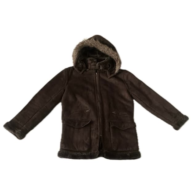 빈티지 브라운 파카