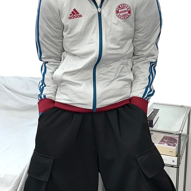 아디다스 14-15 바이에른 뮌헨 트랙탑 져지 S