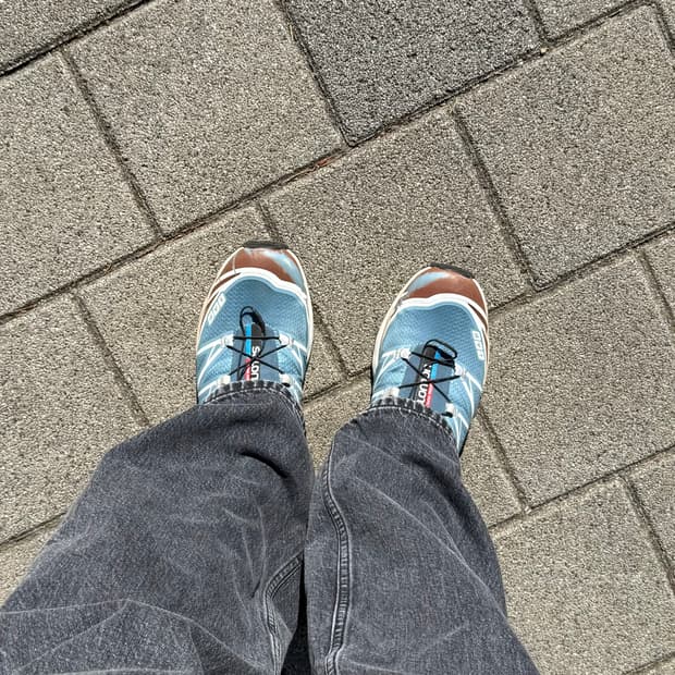 살로몬XT-6에게안 블루 톨토이즈 쉘