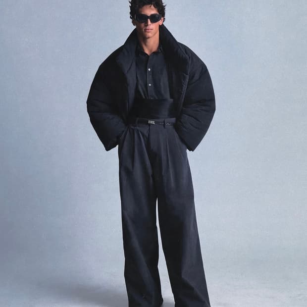 [S]이알엘 ERL 25fw 플리츠 수트 팬츠