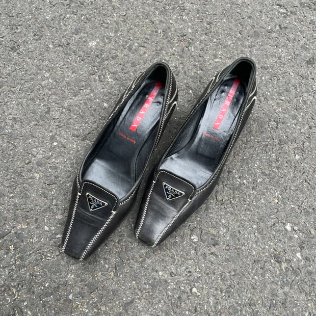 프라다 펌프스 힐