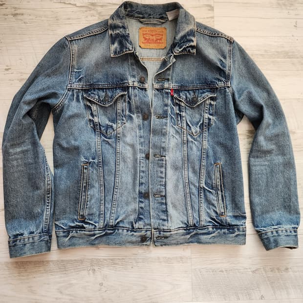 LEVIS 리바이스 데님 자켓 L(100~105) 청자켓 중청 72334