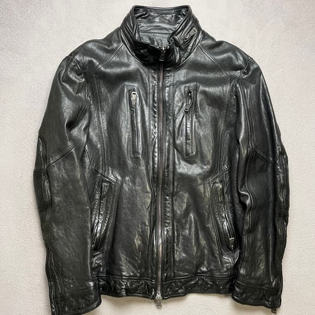 [105] AND Z 앤드지 양가죽자켓 - 라이더자켓