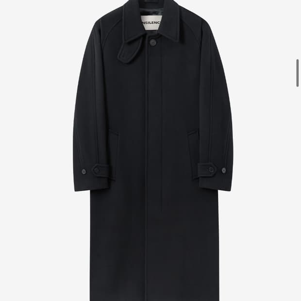 인사일런스 마펠 캐시미어 발마칸 코트