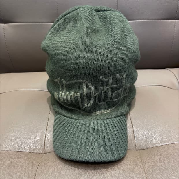 본더치 니트 바이져 비니