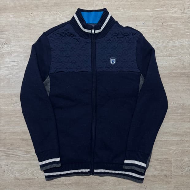 올포유 니트 패딩 점퍼