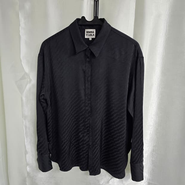 빔바이롤라 블랙 패턴 셔츠 (1725)