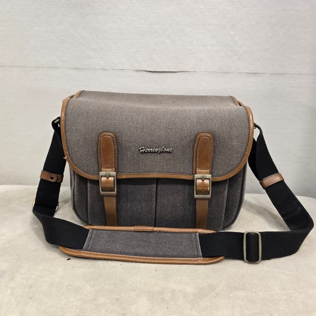 헤링본 카메라 가방