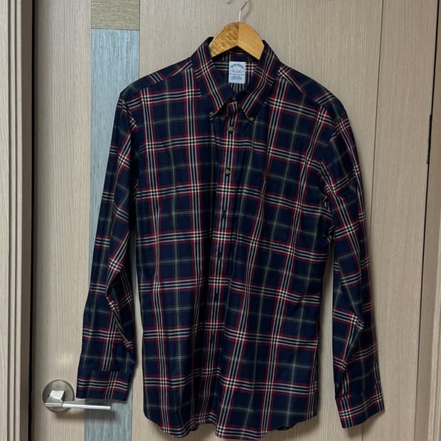 브룩스 브라더스 오리지널 폴로 체크 셔츠