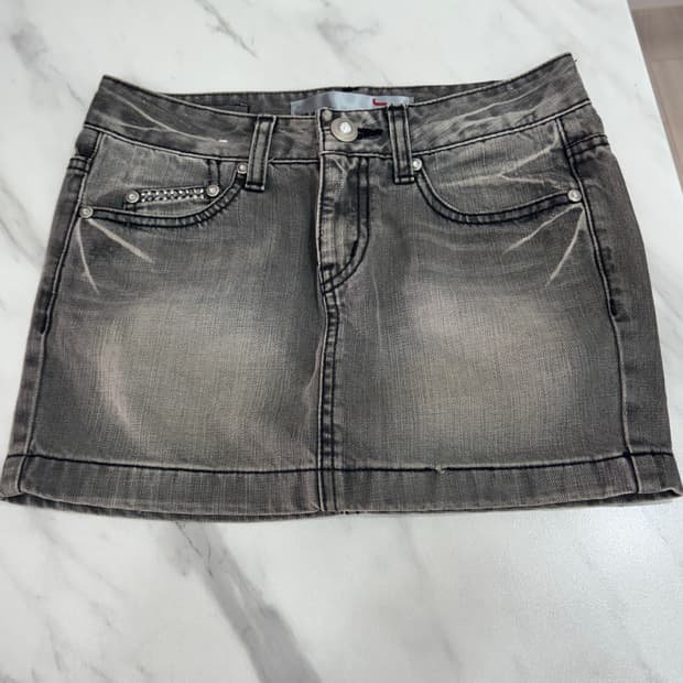 빈티지 데님스커트