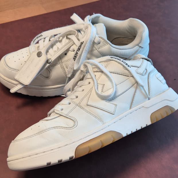 255-260(40) 정품 오프화이트 아웃오브오피스 스니커즈 