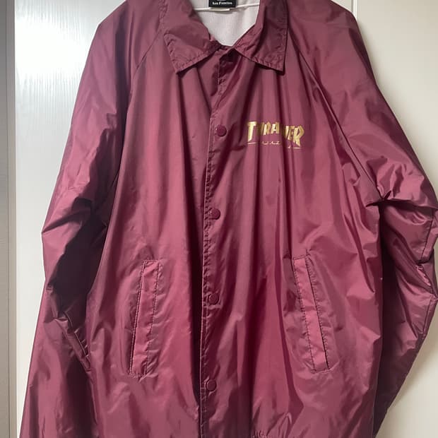 Thrasher 코치 자켓