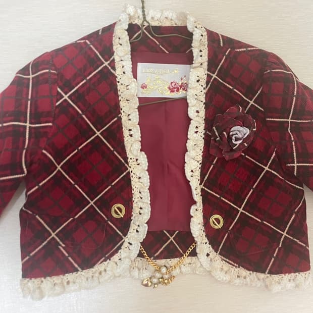 리즈리사 펑크 볼레로 자켓