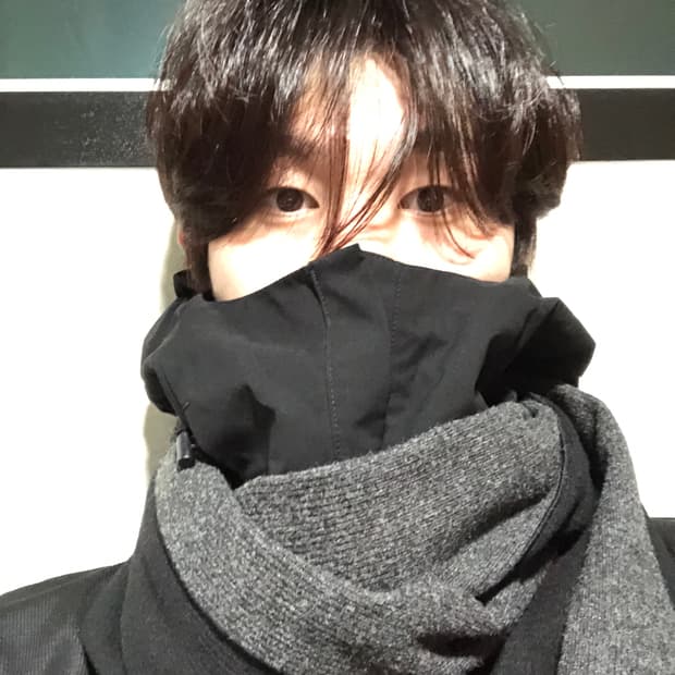 엑슬림 후드 머플러